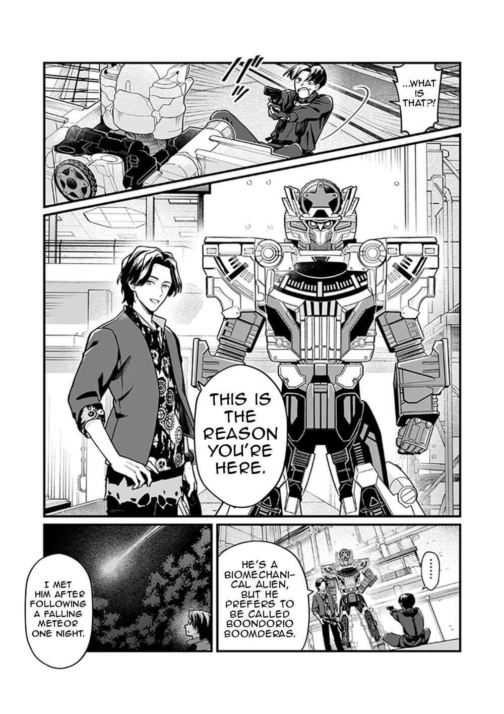 Page 11 Chapter 2 Bakuage Sentai Boonboomger formation lap - The Informants Secrets (Your Eyes Only)