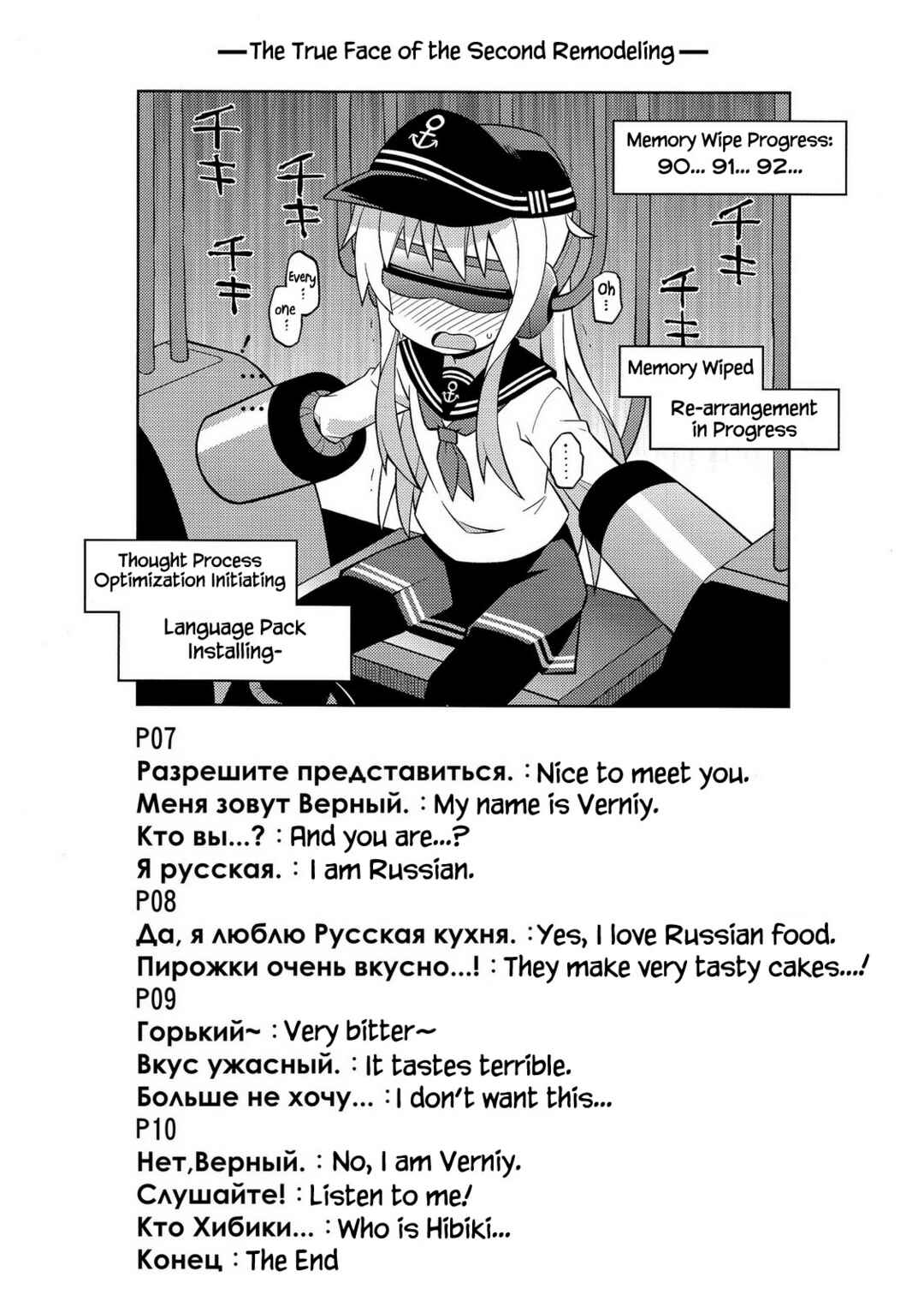 Page 10 Chapter Unknown_8331 Kantai Collection -KanColle- Dai Roku Kuchiku Tai wa Zutto Nakayoshi (Doujinshi)