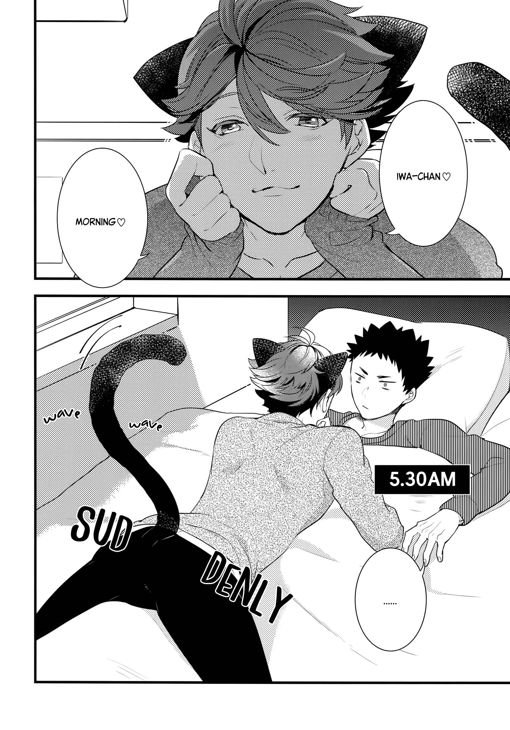 Page 12 Chapter Unknown_67f7 Haikyu!! - Iwachan no Neko ni Naritai 2 (Doujinshi)