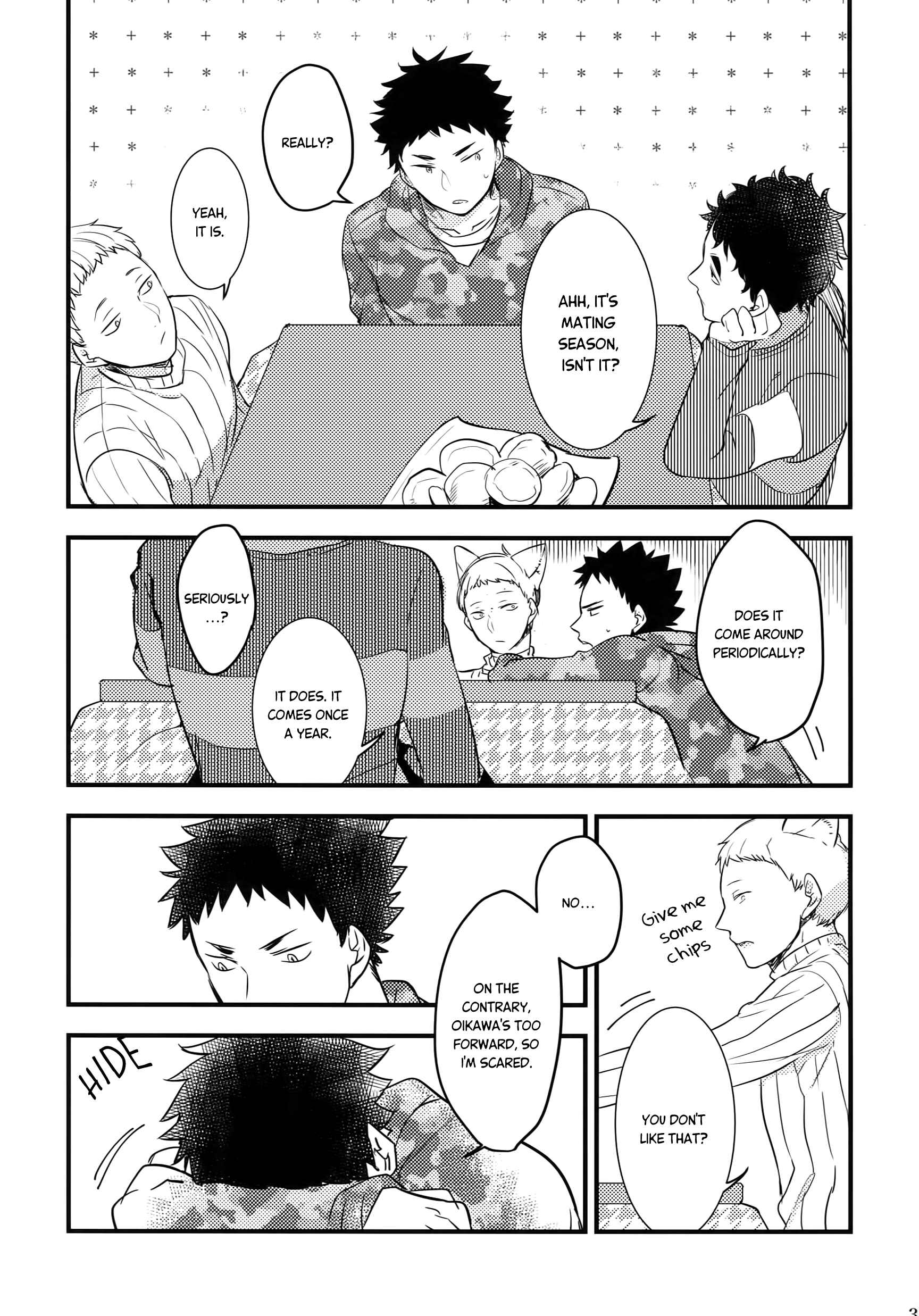 Page 33 Chapter Unknown_67f7 Haikyu!! - Iwachan no Neko ni Naritai 2 (Doujinshi)