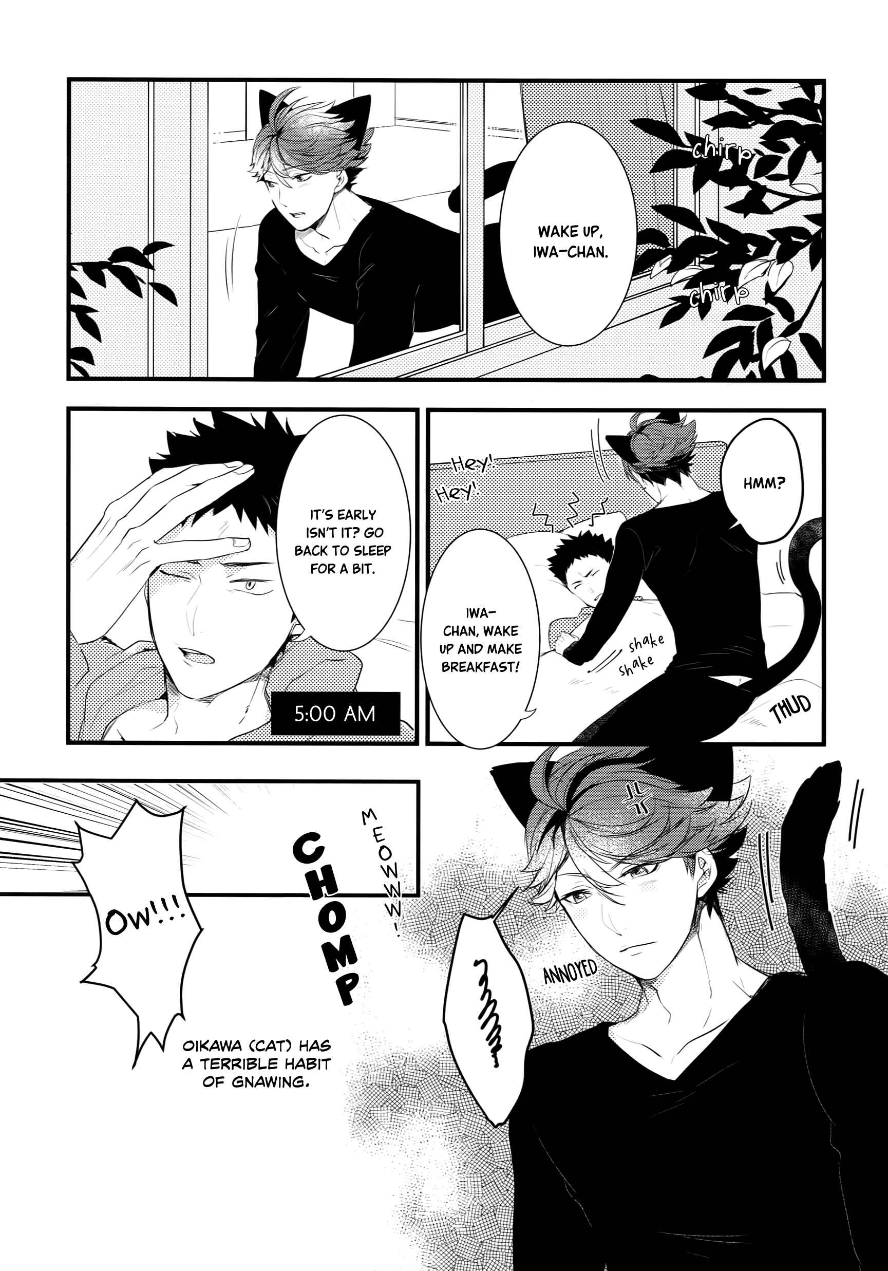 Page 7 Chapter Unknown_67f7 Haikyu!! - Iwachan no Neko ni Naritai 2 (Doujinshi)