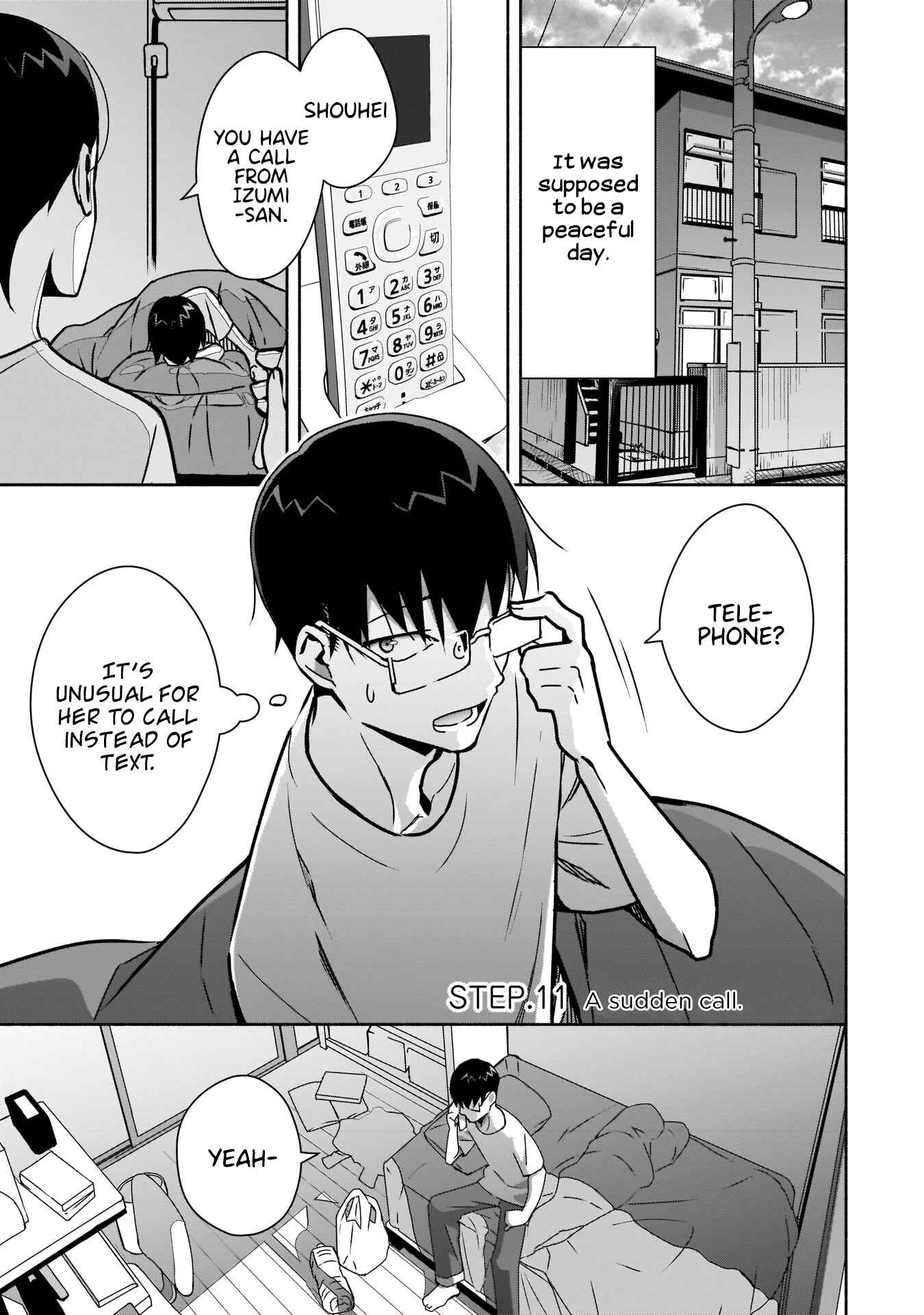 Page 1 Chapter 11 Bocchi no Boku ni Kyousei Kanojo ga Yattekita