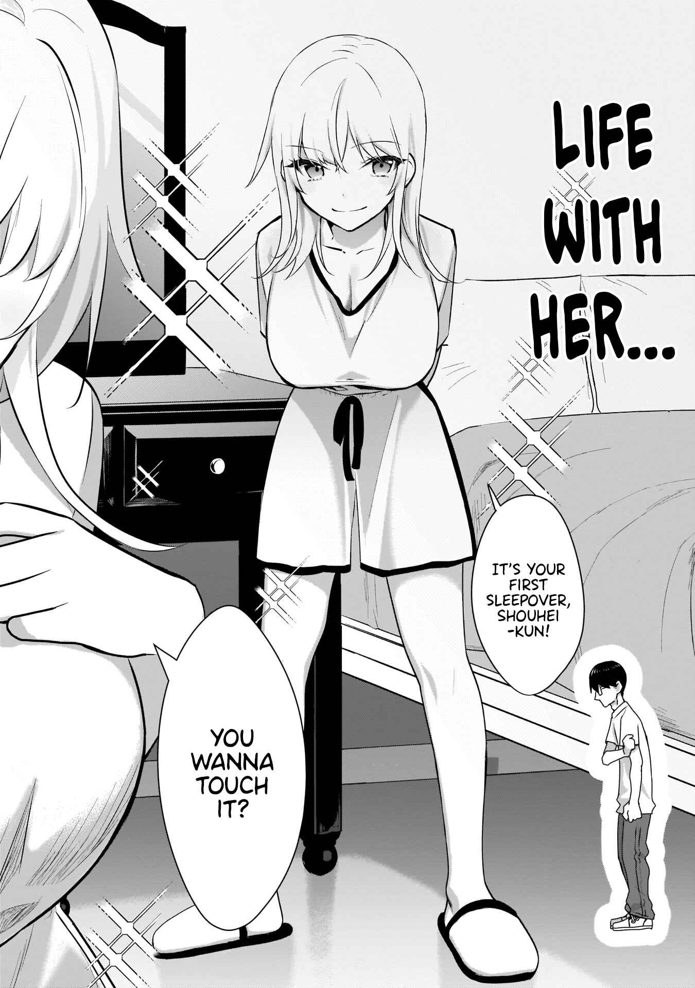 Page 8 Chapter 1.2 Bocchi no Boku ni Kyousei Kanojo ga Yattekita