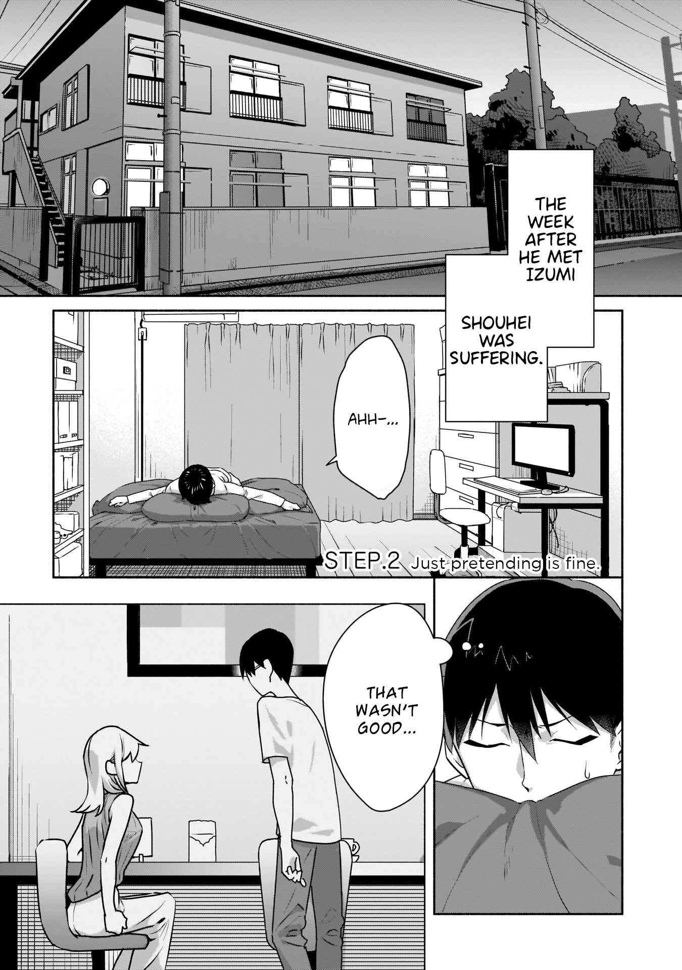 Page 1 Chapter 2 Bocchi no Boku ni Kyousei Kanojo ga Yattekita