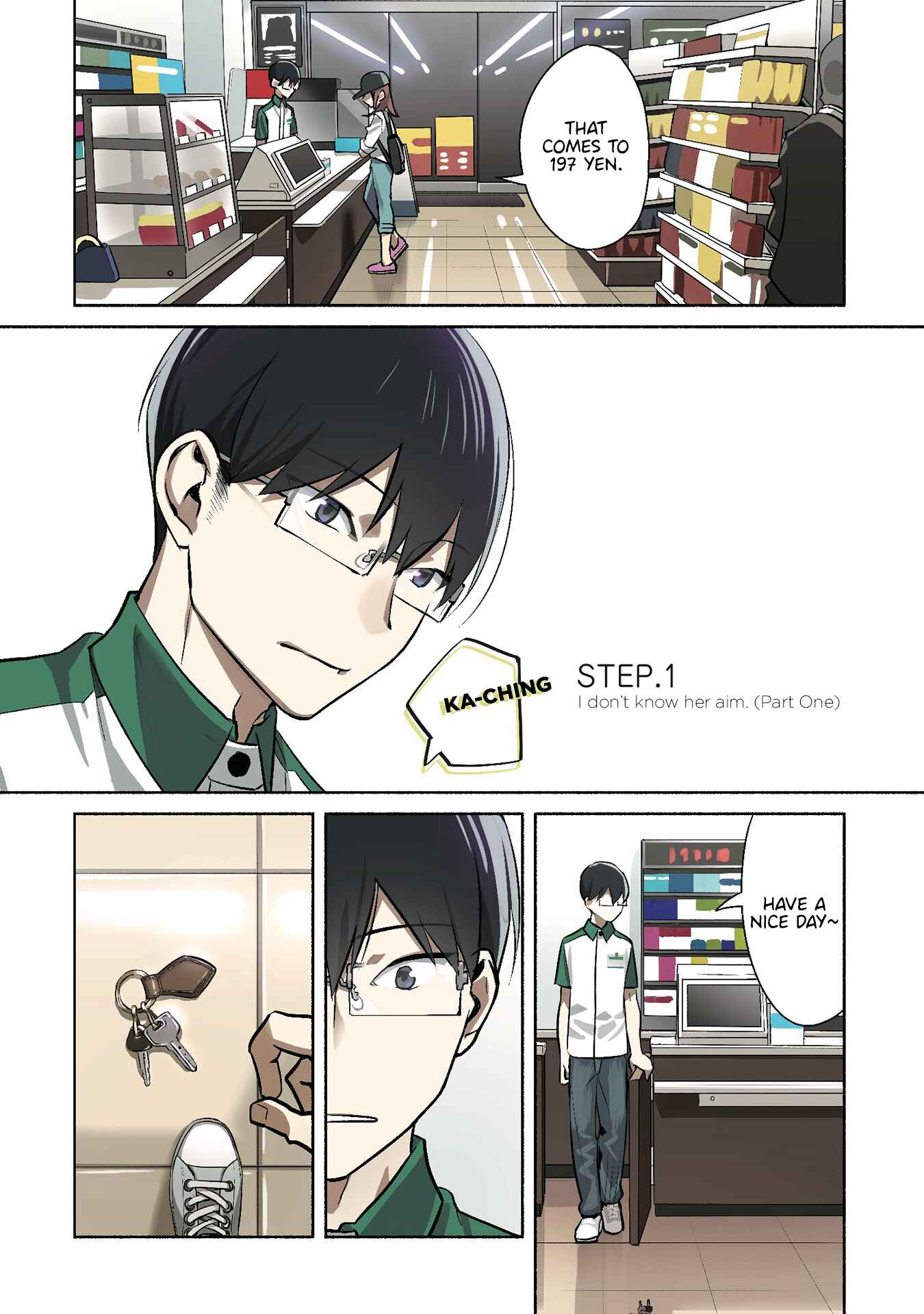 Page 1 Chapter 1.1 Bocchi no Boku ni Kyousei Kanojo ga Yattekita