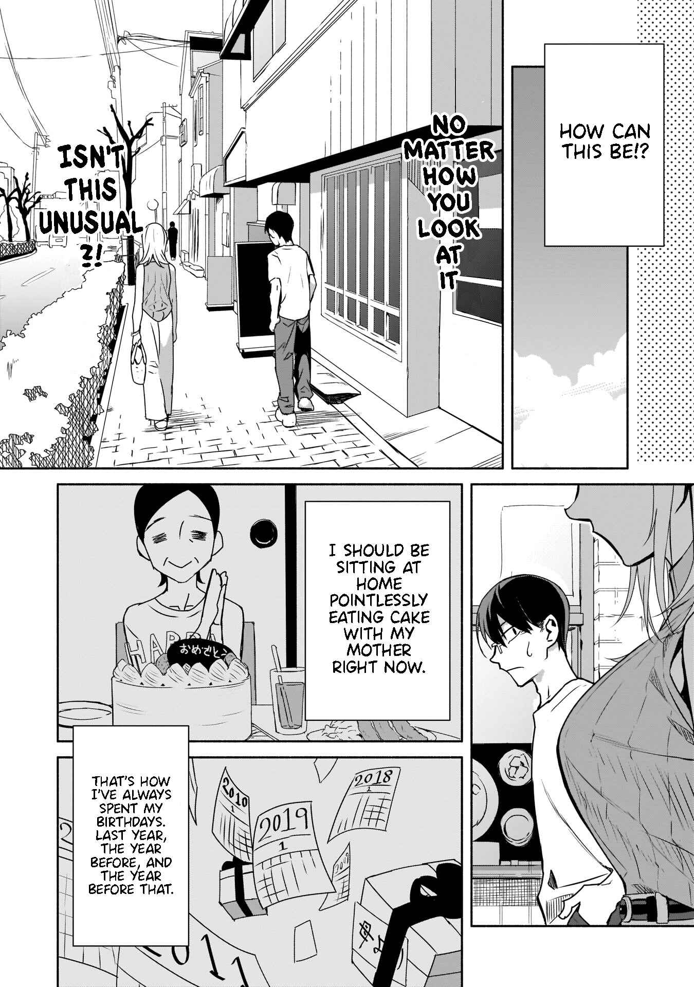 Page 19 Chapter 1.1 Bocchi no Boku ni Kyousei Kanojo ga Yattekita