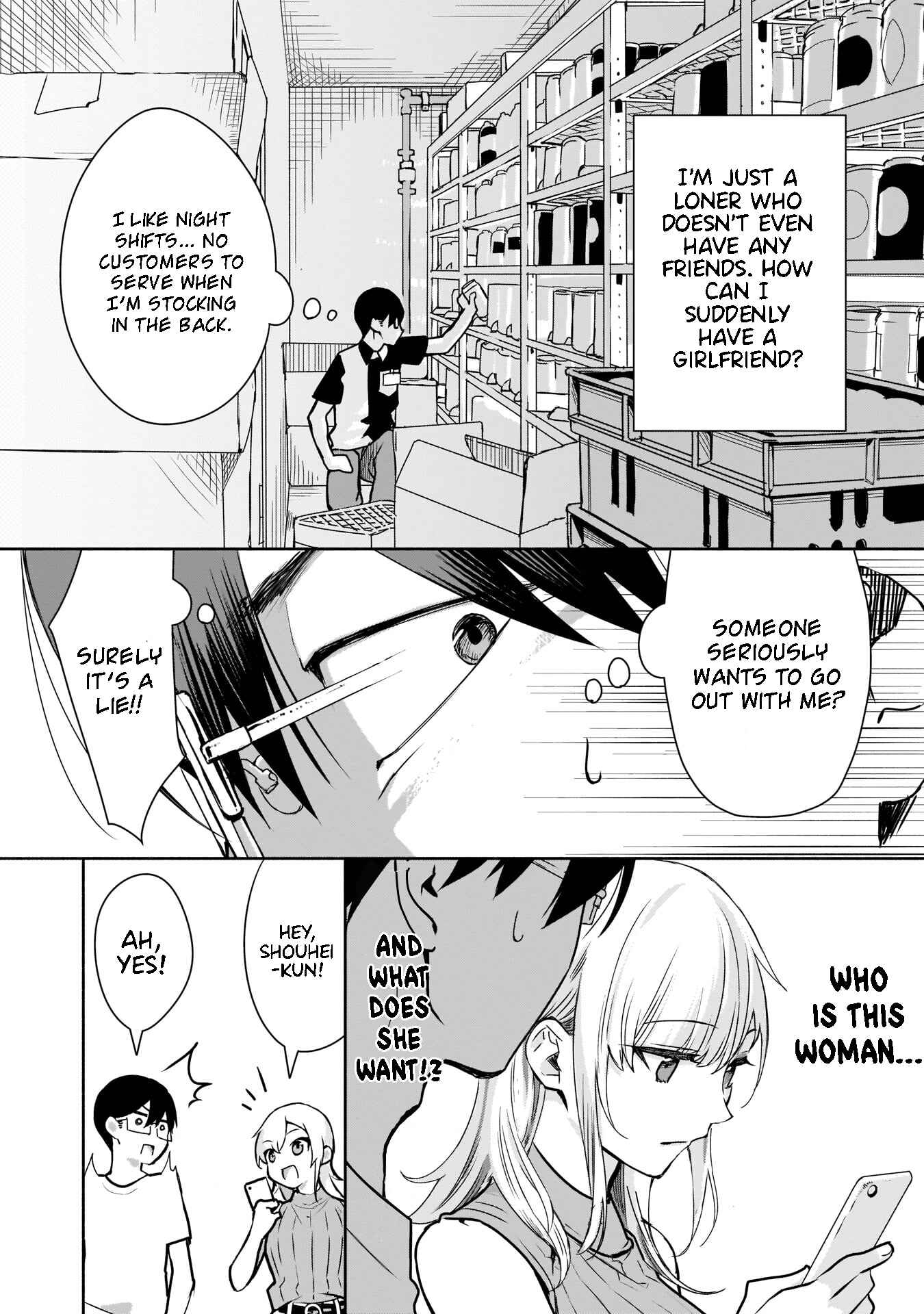 Page 20 Chapter 1.1 Bocchi no Boku ni Kyousei Kanojo ga Yattekita