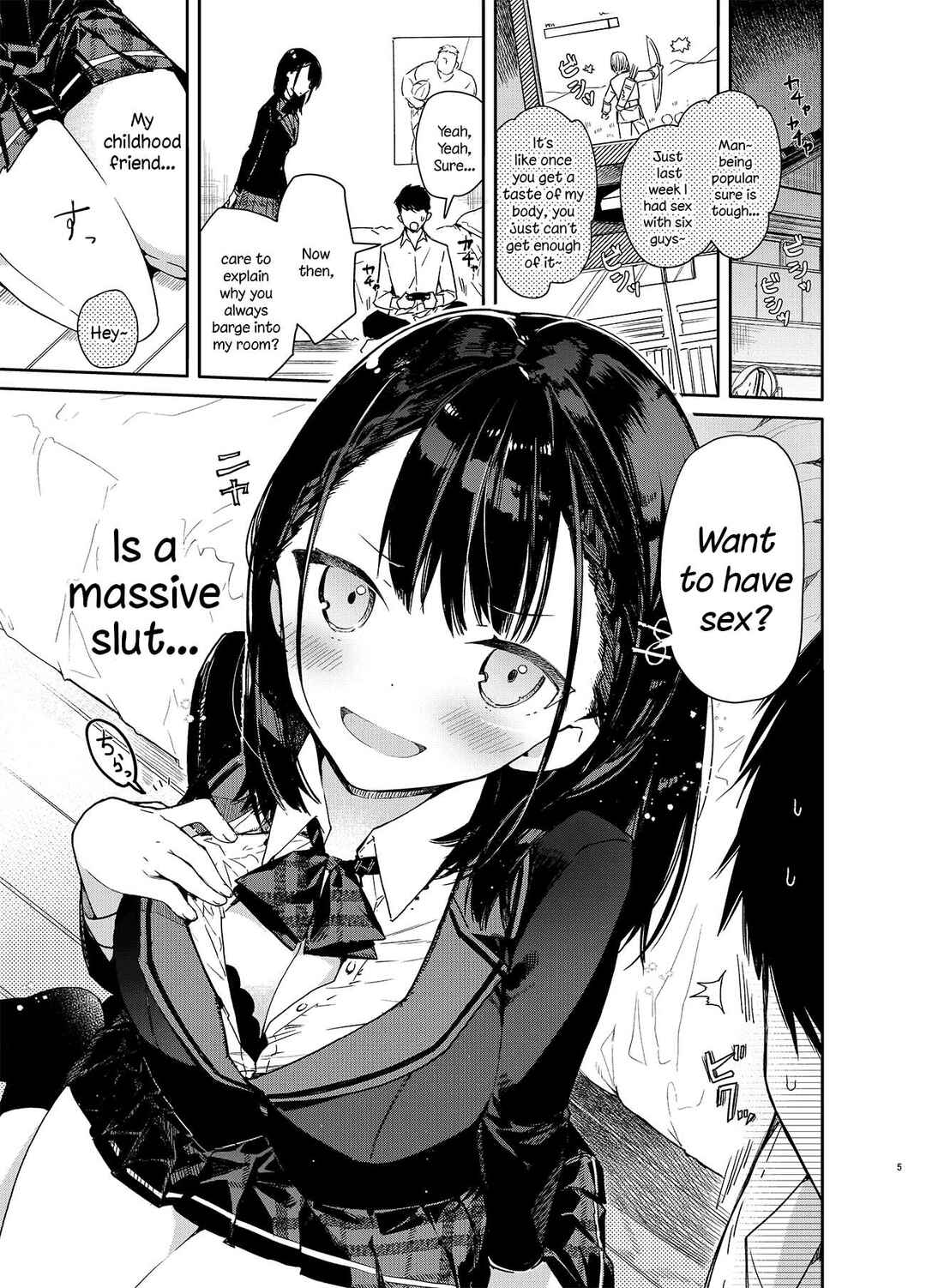 Page 5 Chapter Unknown_534d Jishou Bitch (Uso) no Osananajimi ni Tekagen Nashi Ecchi