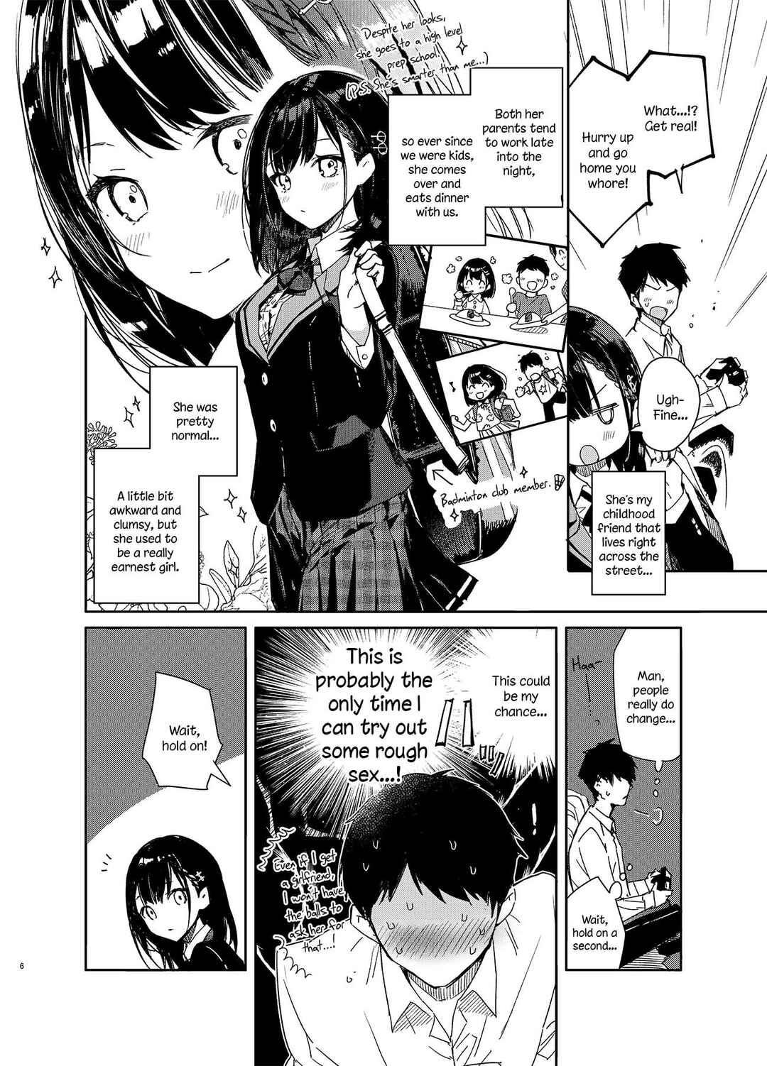Page 6 Chapter Unknown_534d Jishou Bitch (Uso) no Osananajimi ni Tekagen Nashi Ecchi