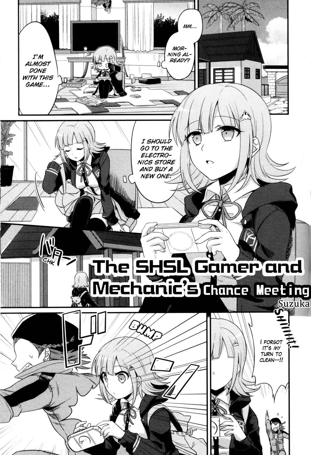 Page 1 Chapter 8 Danganronpa 1&2 Comic Anthology