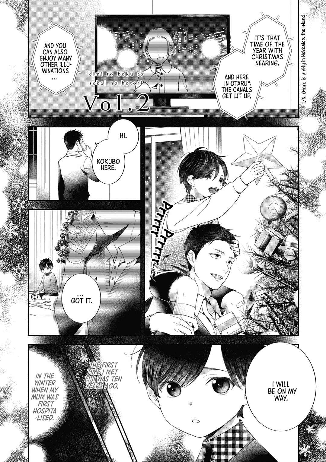 Page 2 Chapter 2 Kimi to Boku to Sekai no Hotori - Futari Bocchi Christmas