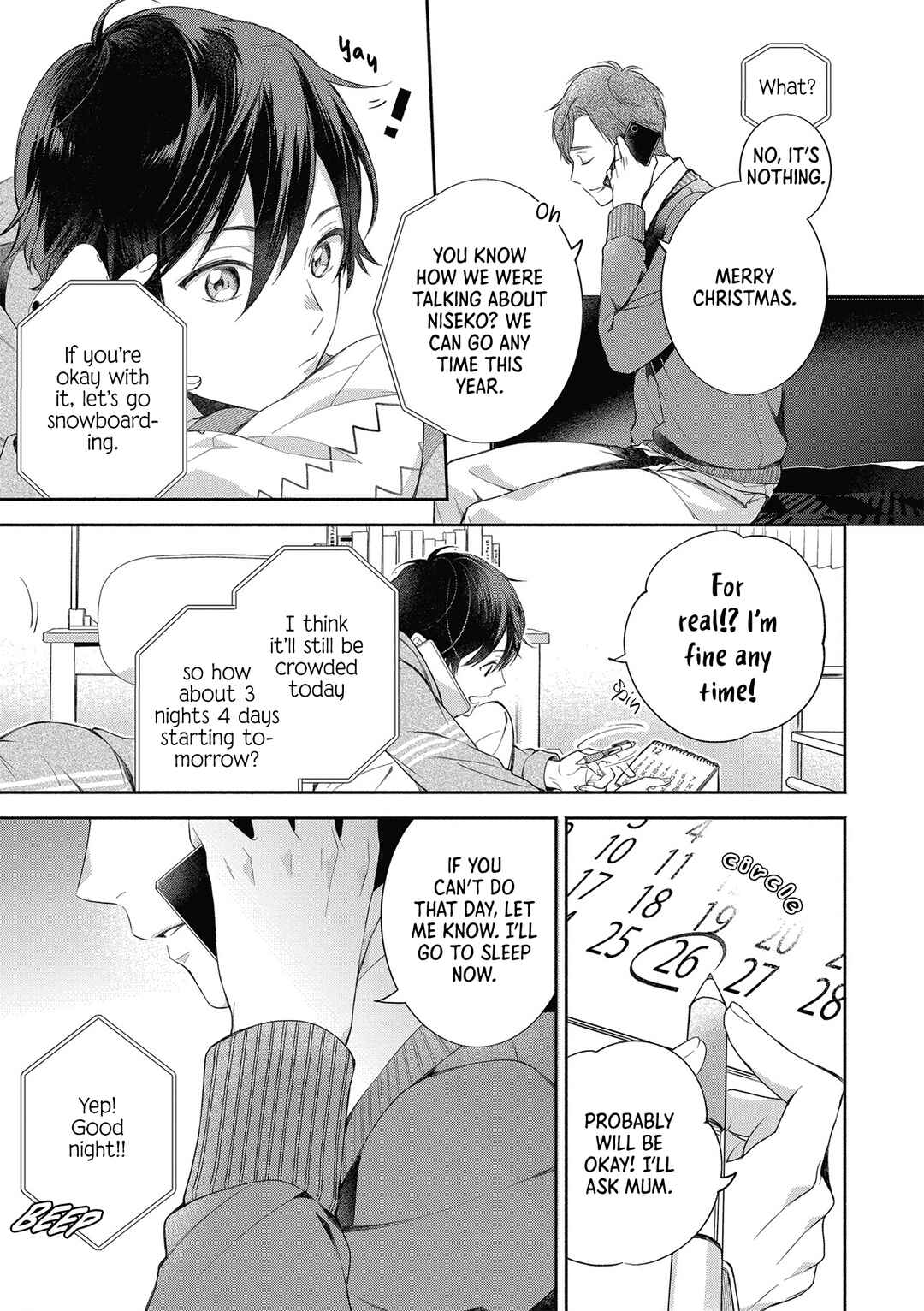 Page 41 Chapter 3 Kimi to Boku to Sekai no Hotori - Futari Bocchi Christmas