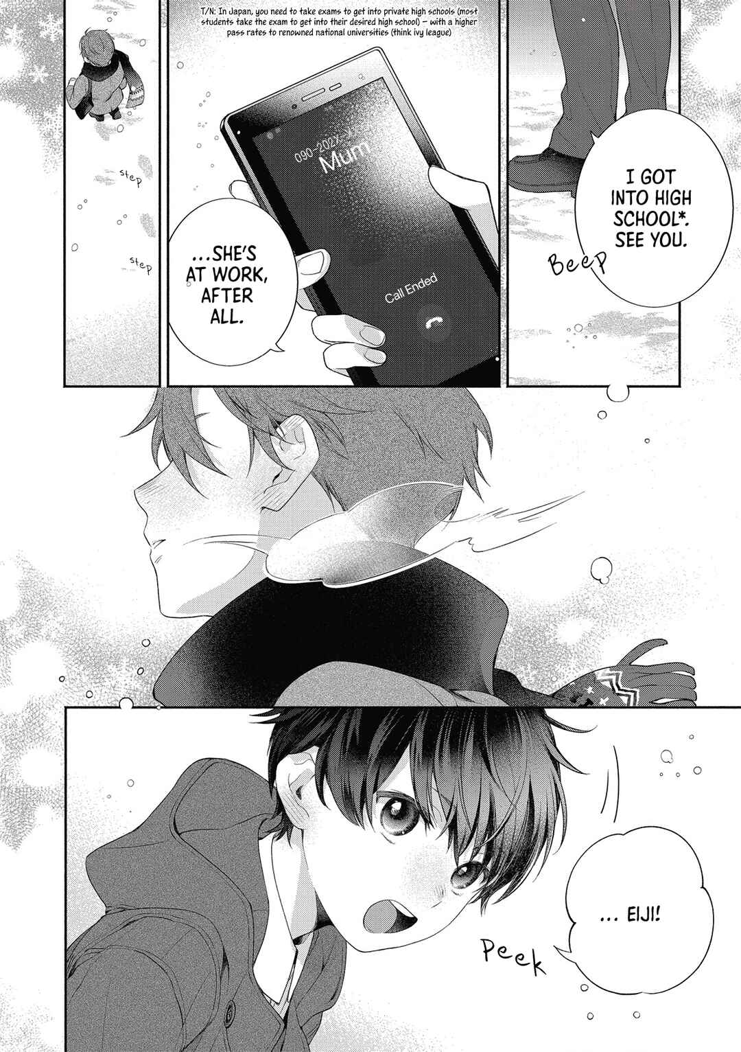 Page 8 Chapter 3 Kimi to Boku to Sekai no Hotori - Futari Bocchi Christmas