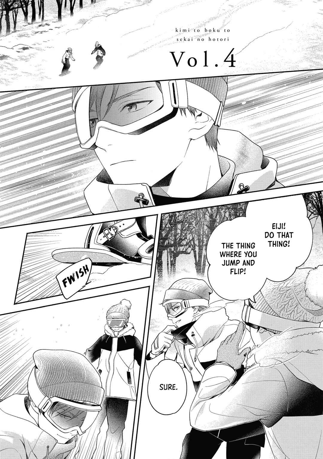 Page 3 Chapter 4 Kimi to Boku to Sekai no Hotori - Futari Bocchi Christmas