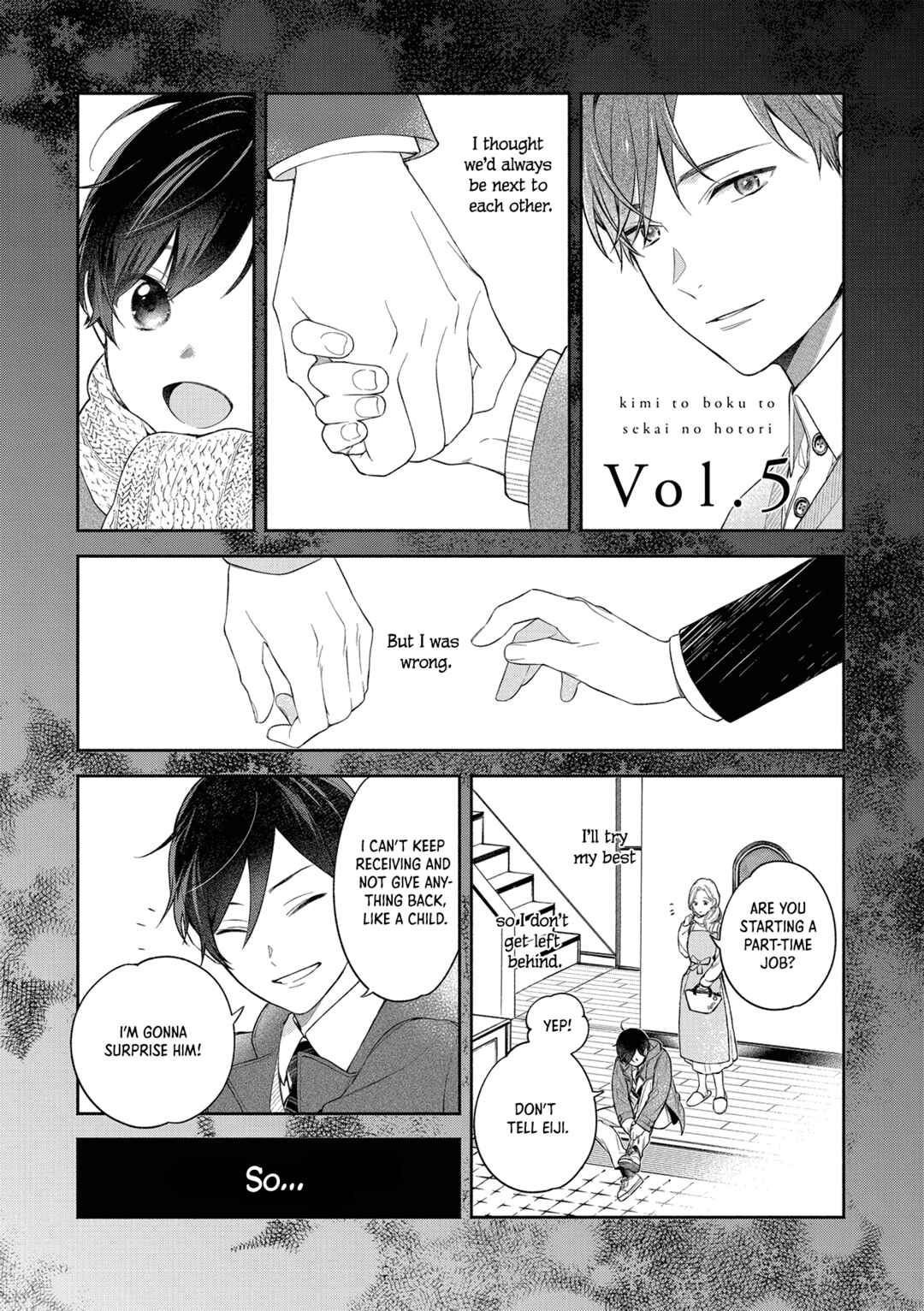 Page 3 Chapter 5 Kimi to Boku to Sekai no Hotori - Futari Bocchi Christmas