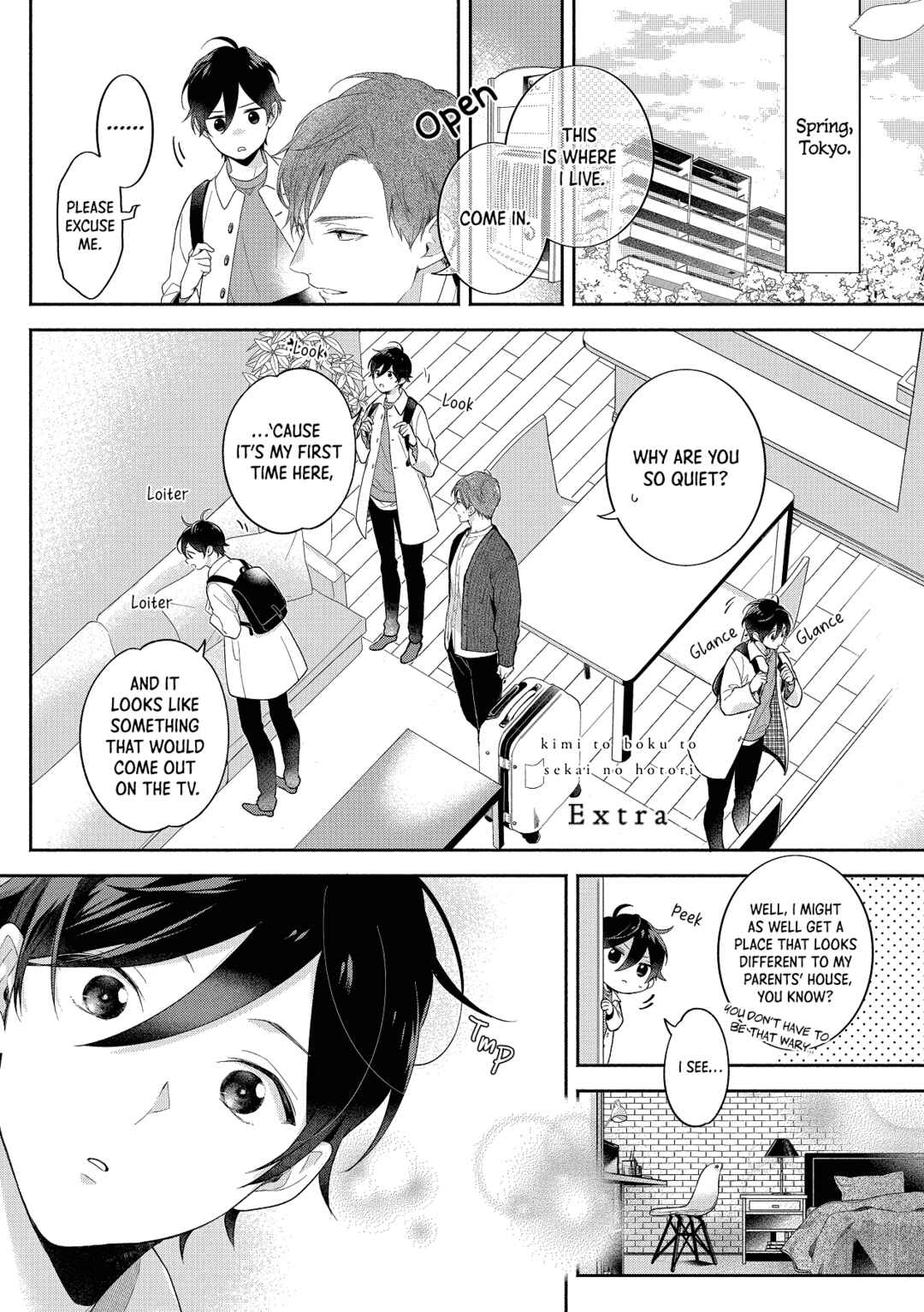 Page 2 Chapter 5.5 Kimi to Boku to Sekai no Hotori - Futari Bocchi Christmas