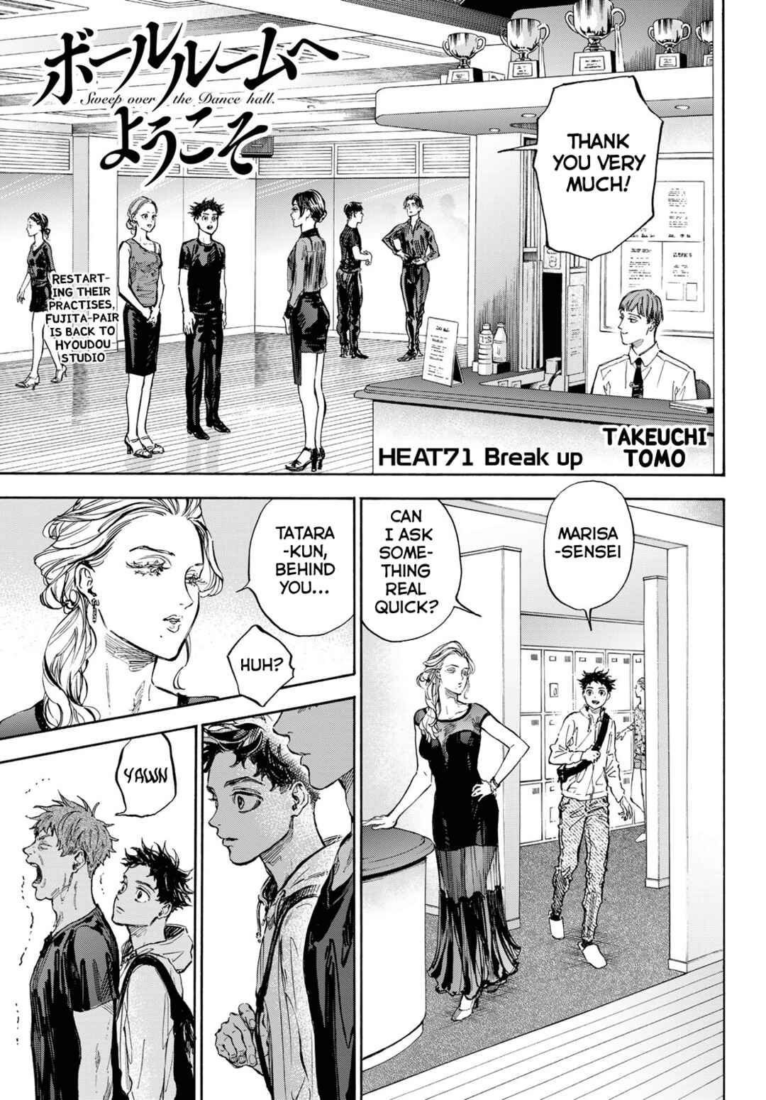 Page 1 Chapter 71 Welcome to the Ballroom
