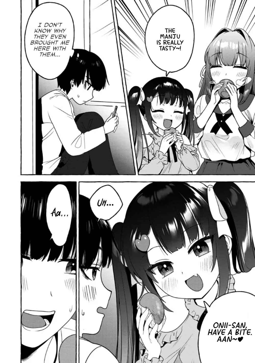 Page 4 Chapter 16 Amakara Gishimai ni Hasamarete Masu
