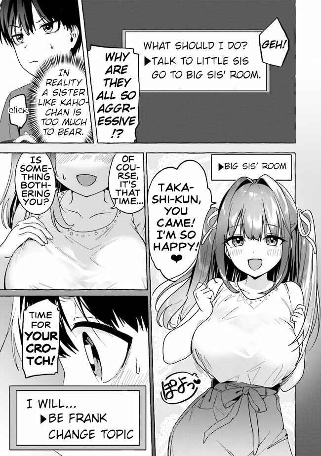 Page 7 Chapter 3 Amakara Gishimai ni Hasamarete Masu