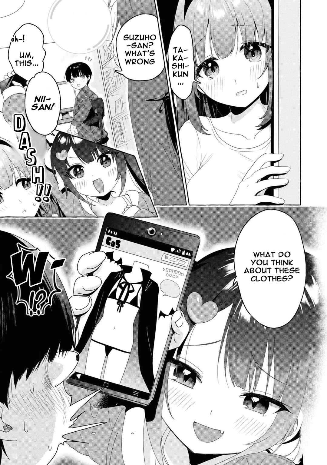 Page 5 Chapter 21 Amakara Gishimai ni Hasamarete Masu