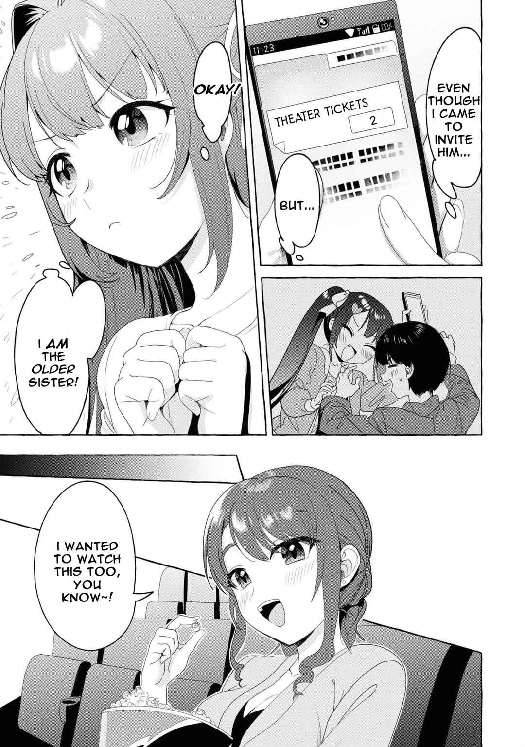 Page 9 Chapter 21 Amakara Gishimai ni Hasamarete Masu