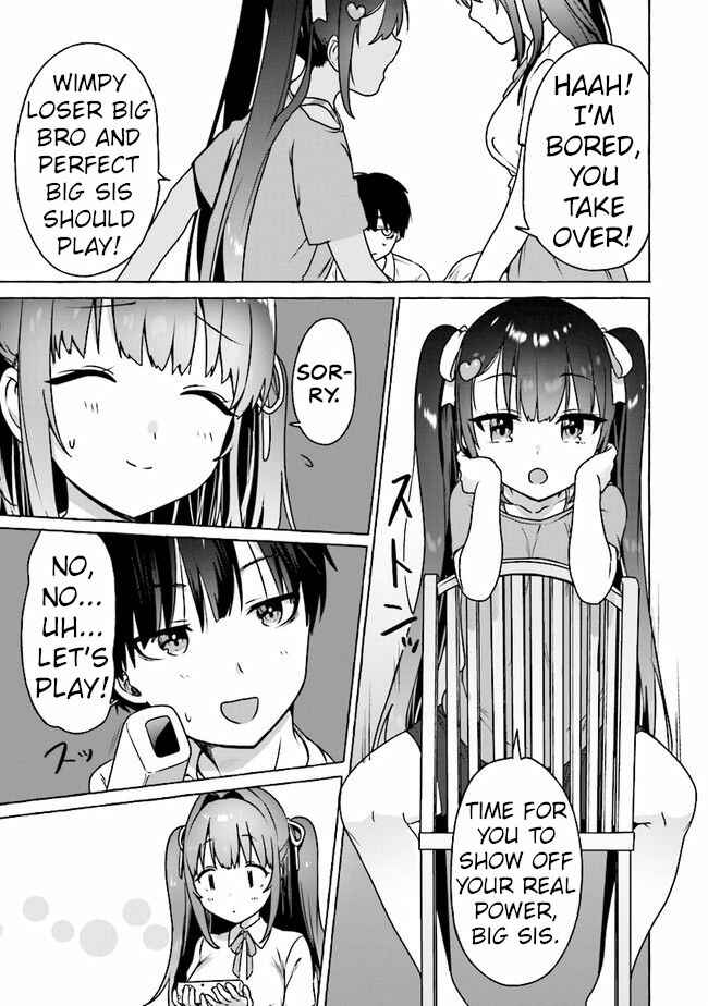Page 11 Chapter 4 Amakara Gishimai ni Hasamarete Masu