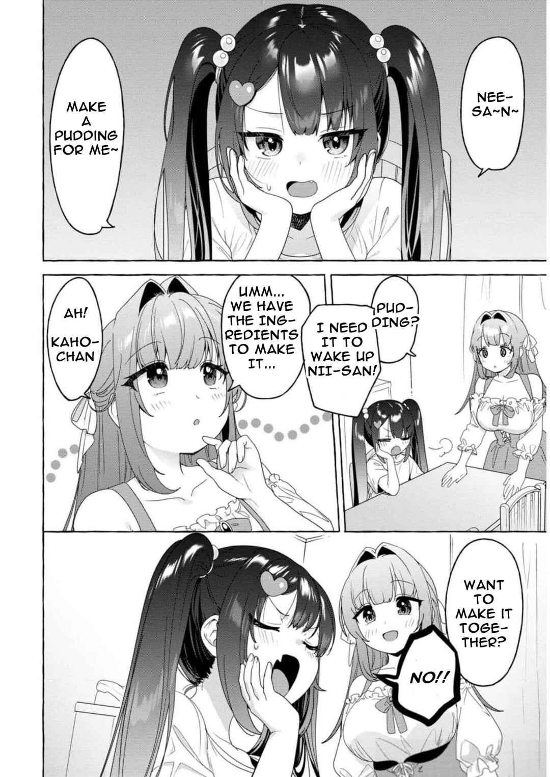 Page 4 Chapter 20 Amakara Gishimai ni Hasamarete Masu