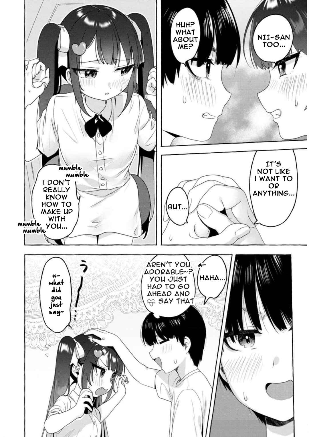 Page 14 Chapter 19 Amakara Gishimai ni Hasamarete Masu