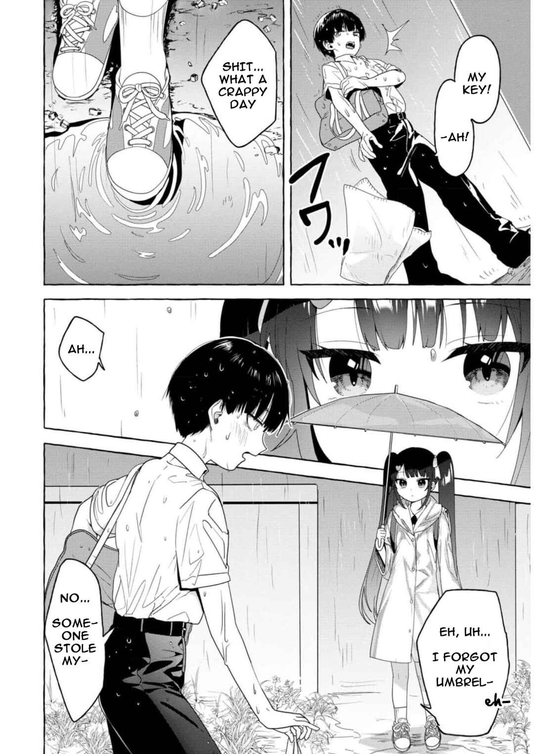 Page 4 Chapter 19 Amakara Gishimai ni Hasamarete Masu