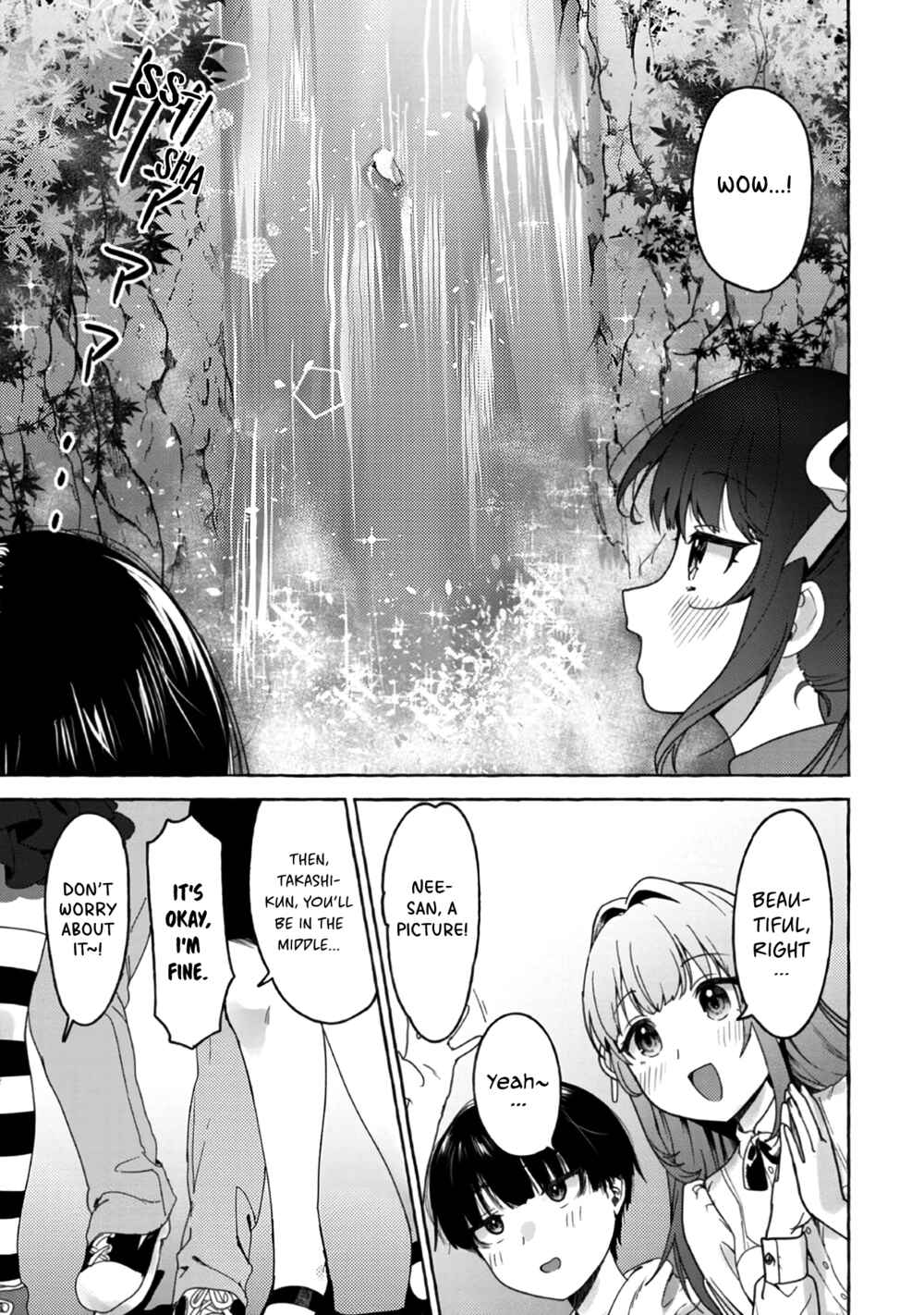 Page 9 Chapter 17 Amakara Gishimai ni Hasamarete Masu