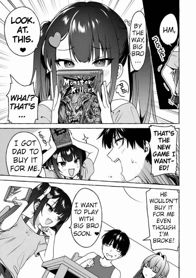 Page 9 Chapter 8 Amakara Gishimai ni Hasamarete Masu