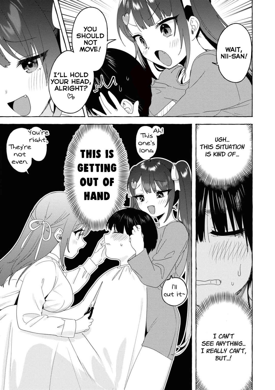 Page 11 Chapter 26 Amakara Gishimai ni Hasamarete Masu