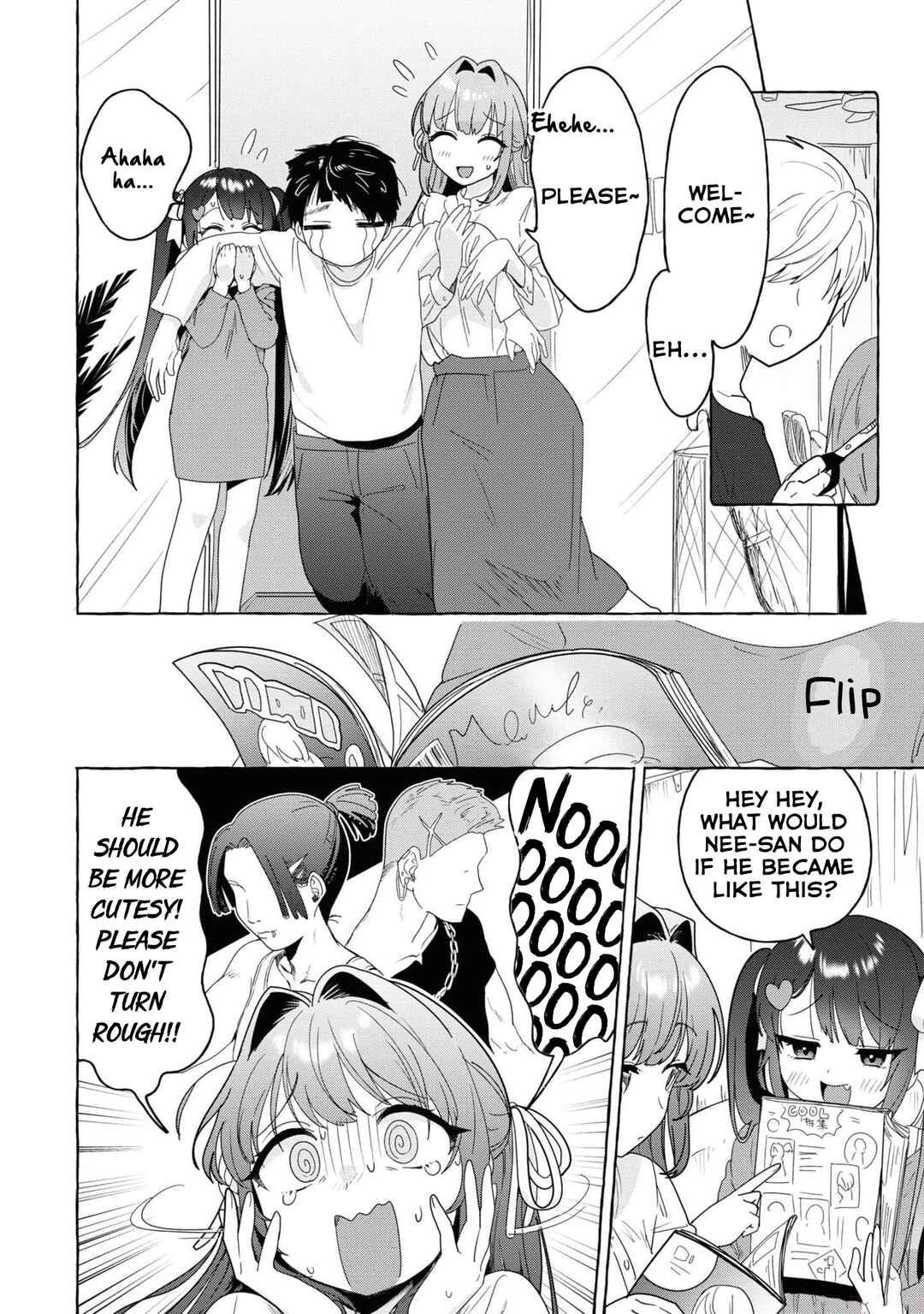 Page 14 Chapter 26 Amakara Gishimai ni Hasamarete Masu
