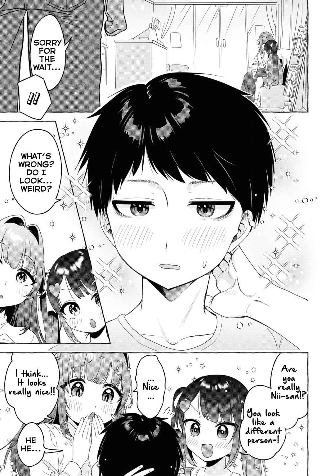 Page 15 Chapter 26 Amakara Gishimai ni Hasamarete Masu