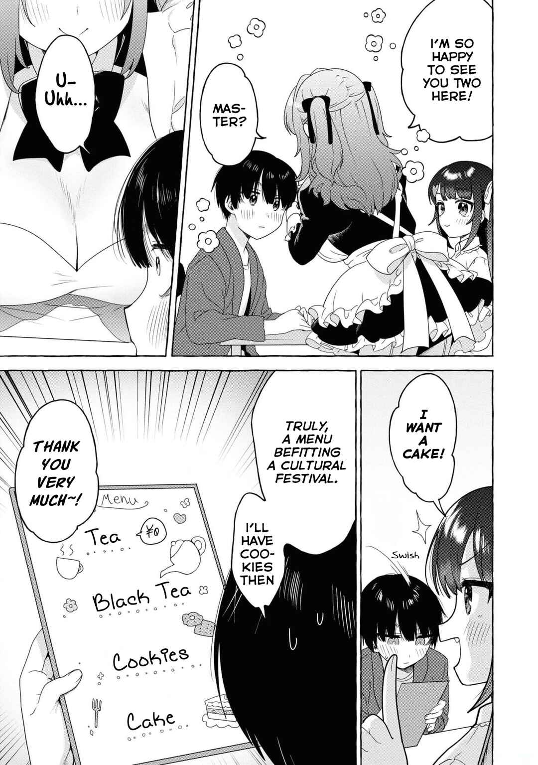 Page 5 Chapter 25 Amakara Gishimai ni Hasamarete Masu