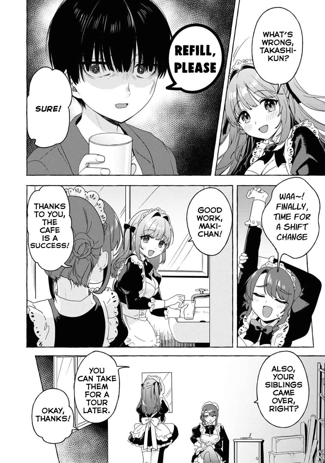 Page 8 Chapter 25 Amakara Gishimai ni Hasamarete Masu