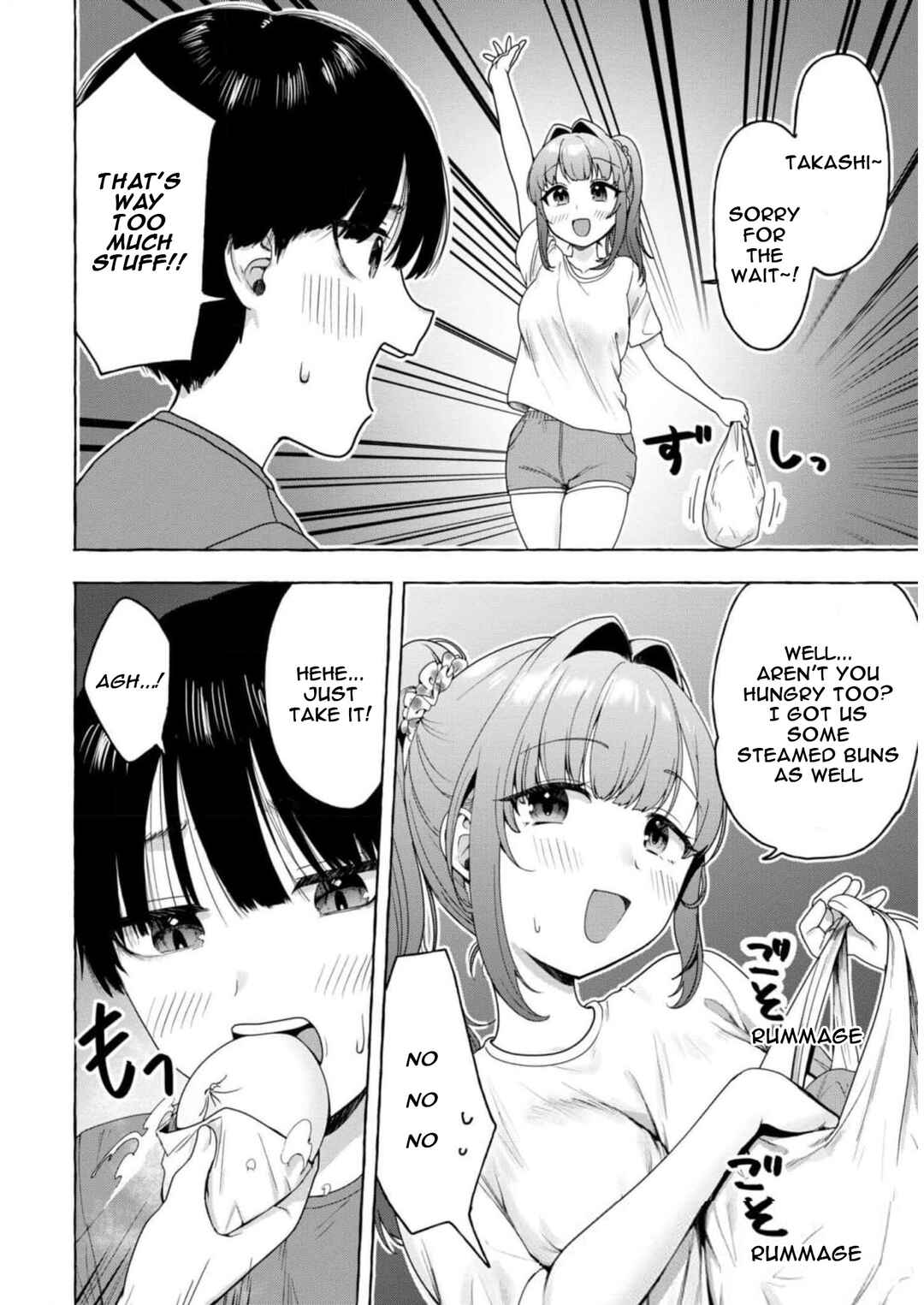 Page 14 Chapter 18 Amakara Gishimai ni Hasamarete Masu