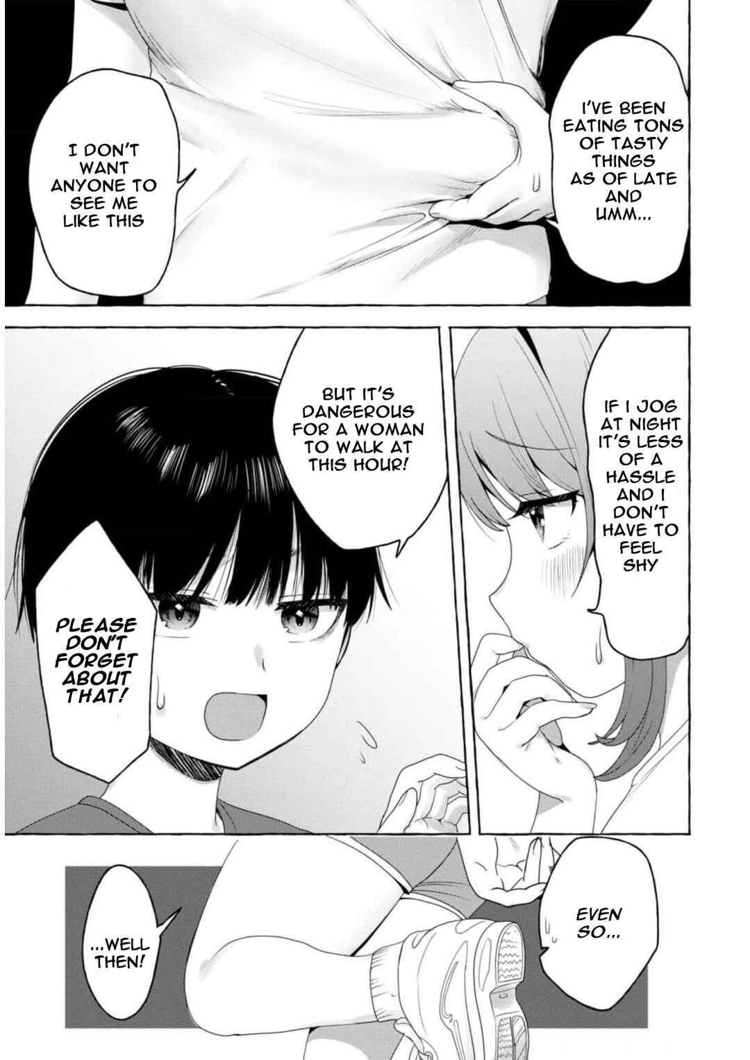 Page 3 Chapter 18 Amakara Gishimai ni Hasamarete Masu