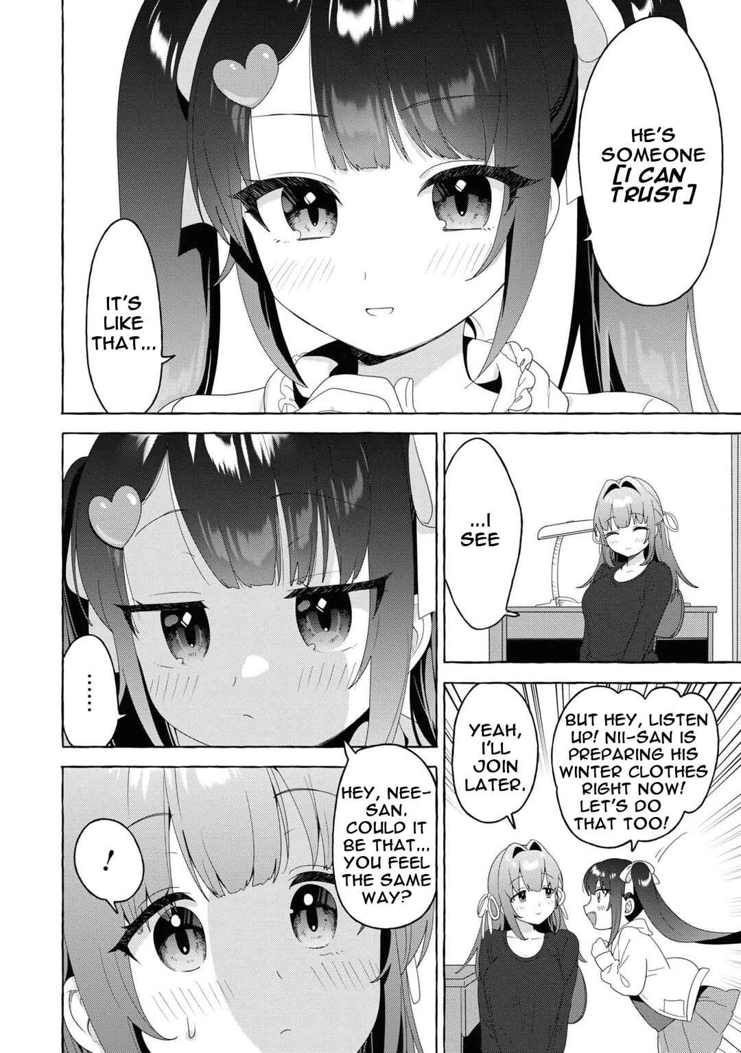 Page 10 Chapter 22 Amakara Gishimai ni Hasamarete Masu