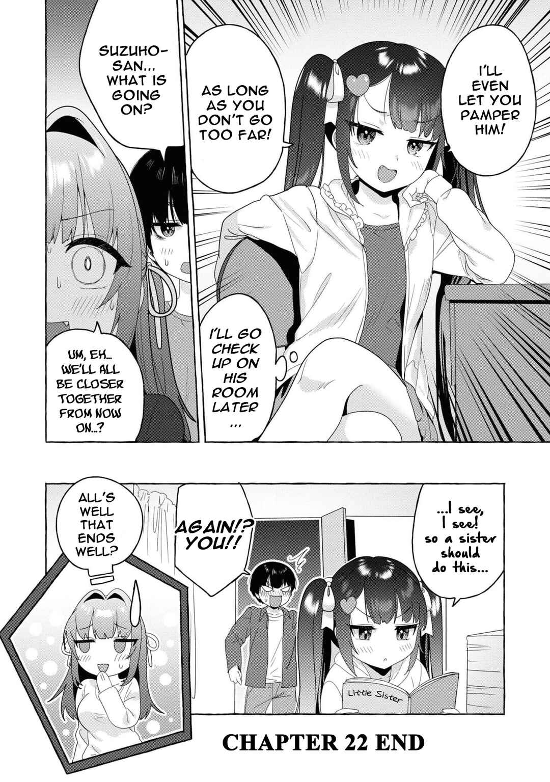 Page 16 Chapter 22 Amakara Gishimai ni Hasamarete Masu