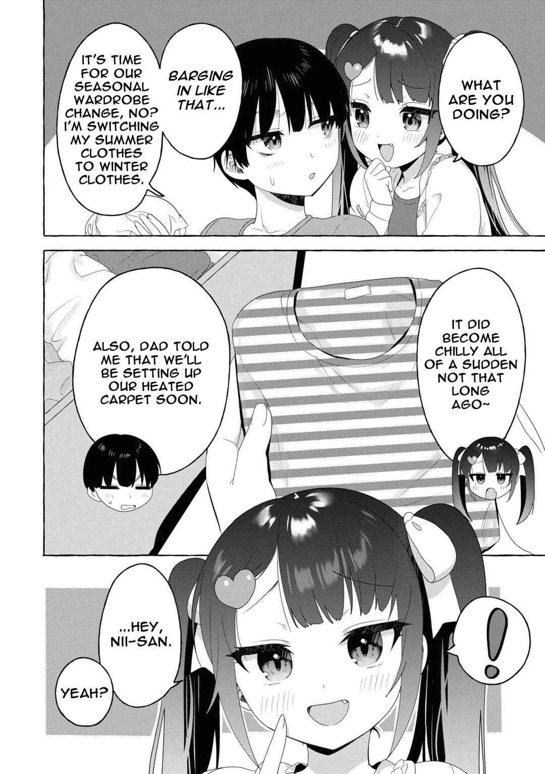 Page 2 Chapter 22 Amakara Gishimai ni Hasamarete Masu