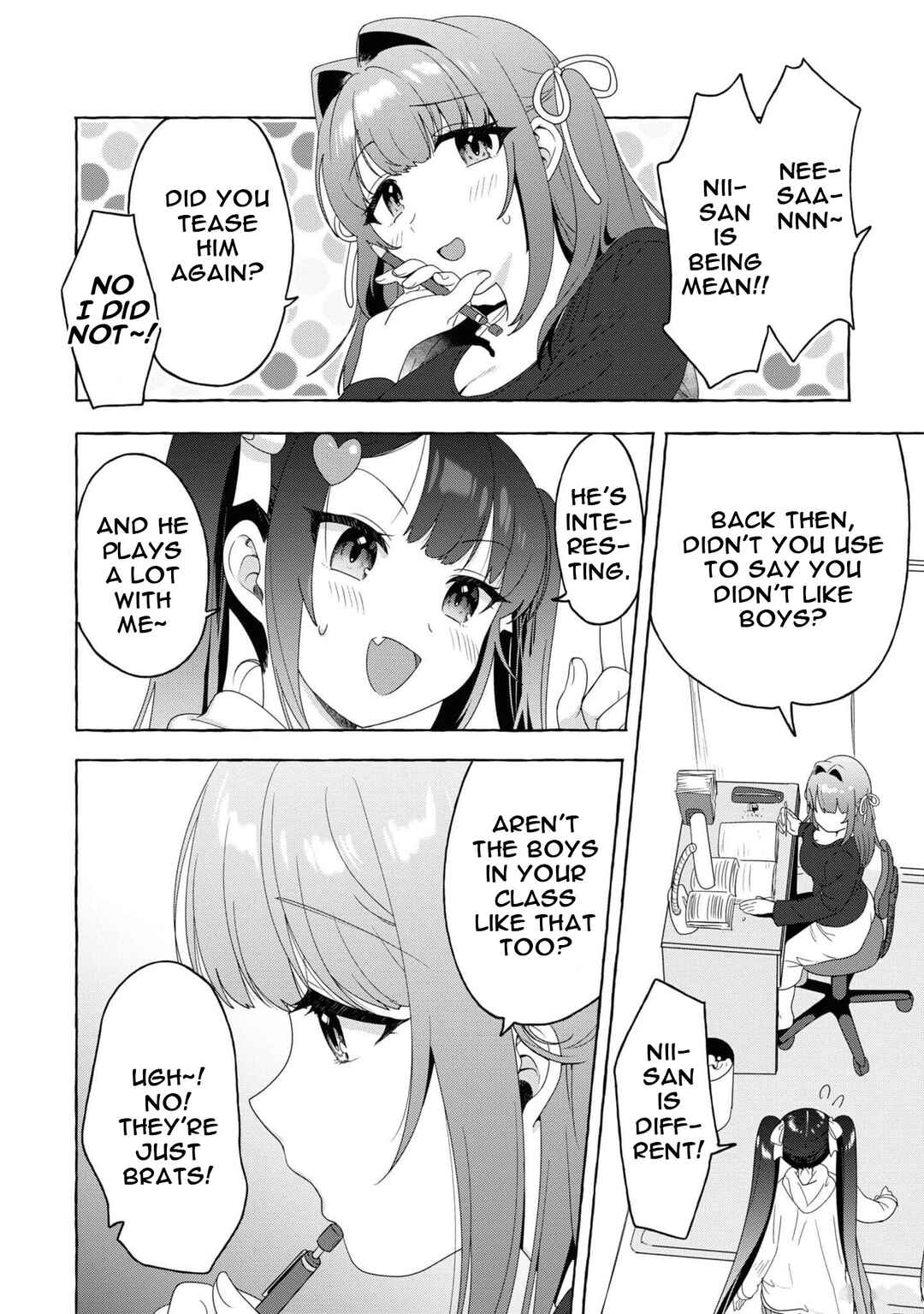 Page 8 Chapter 22 Amakara Gishimai ni Hasamarete Masu