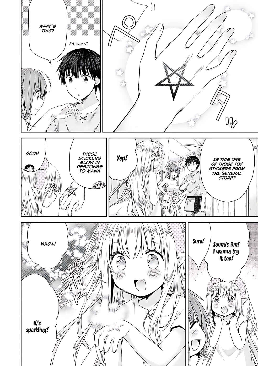 Page 13 Chapter 6 Kiss kara Hajimaru Isekai Harem ~Ipputasai no Sekai ni Tensei Shita node Kami ga Kimeta Unmei no Hito wo Sagashimasu~