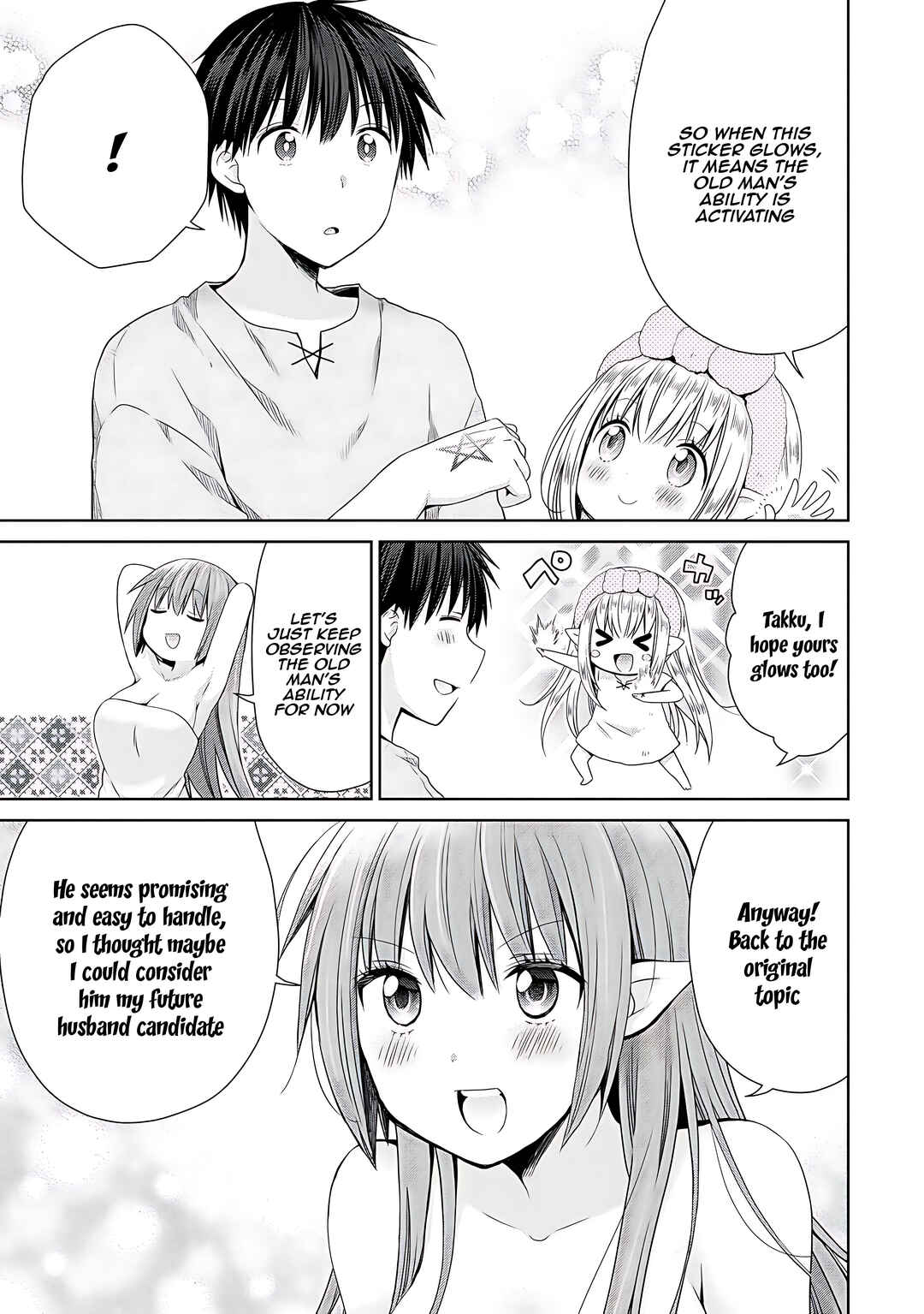 Page 14 Chapter 6 Kiss kara Hajimaru Isekai Harem ~Ipputasai no Sekai ni Tensei Shita node Kami ga Kimeta Unmei no Hito wo Sagashimasu~