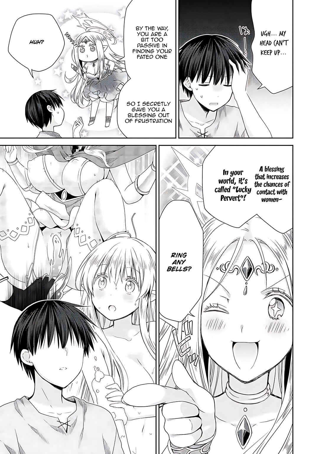 Page 20 Chapter 6 Kiss kara Hajimaru Isekai Harem ~Ipputasai no Sekai ni Tensei Shita node Kami ga Kimeta Unmei no Hito wo Sagashimasu~