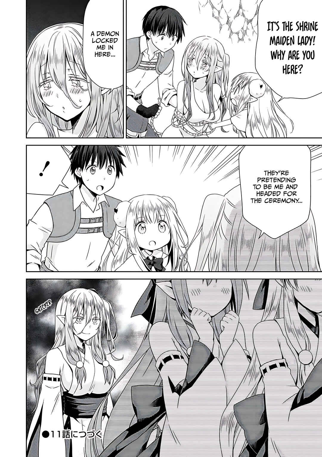 Page 31 Chapter 10 Kiss kara Hajimaru Isekai Harem ~Ipputasai no Sekai ni Tensei Shita node Kami ga Kimeta Unmei no Hito wo Sagashimasu~