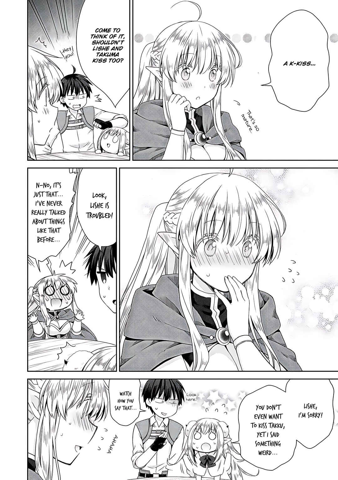 Page 19 Chapter 4 Kiss kara Hajimaru Isekai Harem ~Ipputasai no Sekai ni Tensei Shita node Kami ga Kimeta Unmei no Hito wo Sagashimasu~