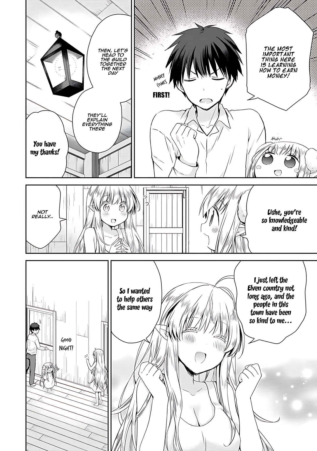 Page 35 Chapter 2 Kiss kara Hajimaru Isekai Harem ~Ipputasai no Sekai ni Tensei Shita node Kami ga Kimeta Unmei no Hito wo Sagashimasu~
