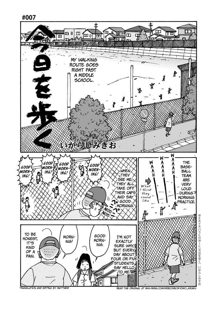 Page 1 Chapter 7 Walking Through Today