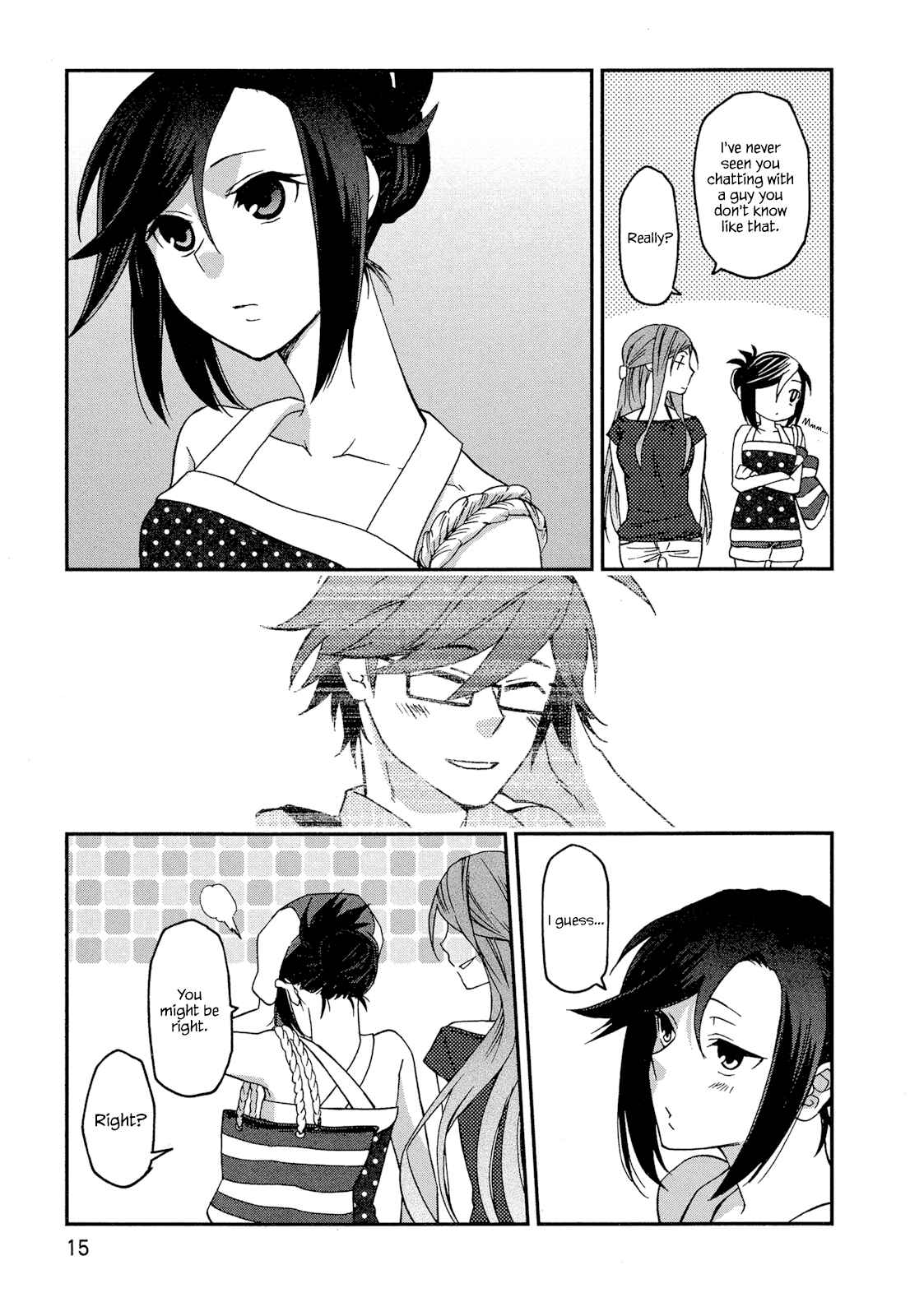 Page 16 Chapter 1 Futari no Renai Shoka